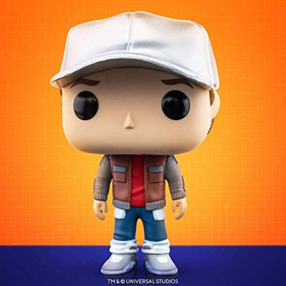 Pop Back to the Future Marty in Future Outfit Vinyl Figure - Picture 8 of 8